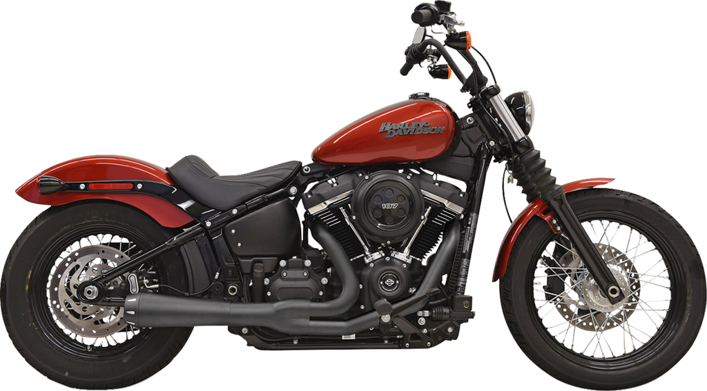 2-into-1 Road Rage III Exhaust System - 49-State - Black