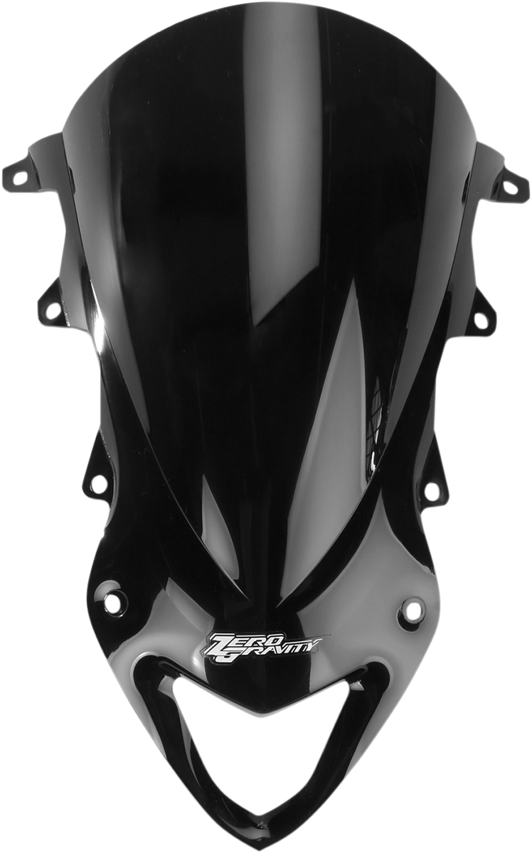 ZERO GRAVITY Double Bubble Windscreen - Dark Smoke