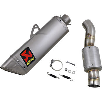 Akrapovic Track Day Slip-On Line Muffler - 2021 Honda CBR10SPM CBR1000RR -R Fireblade SP