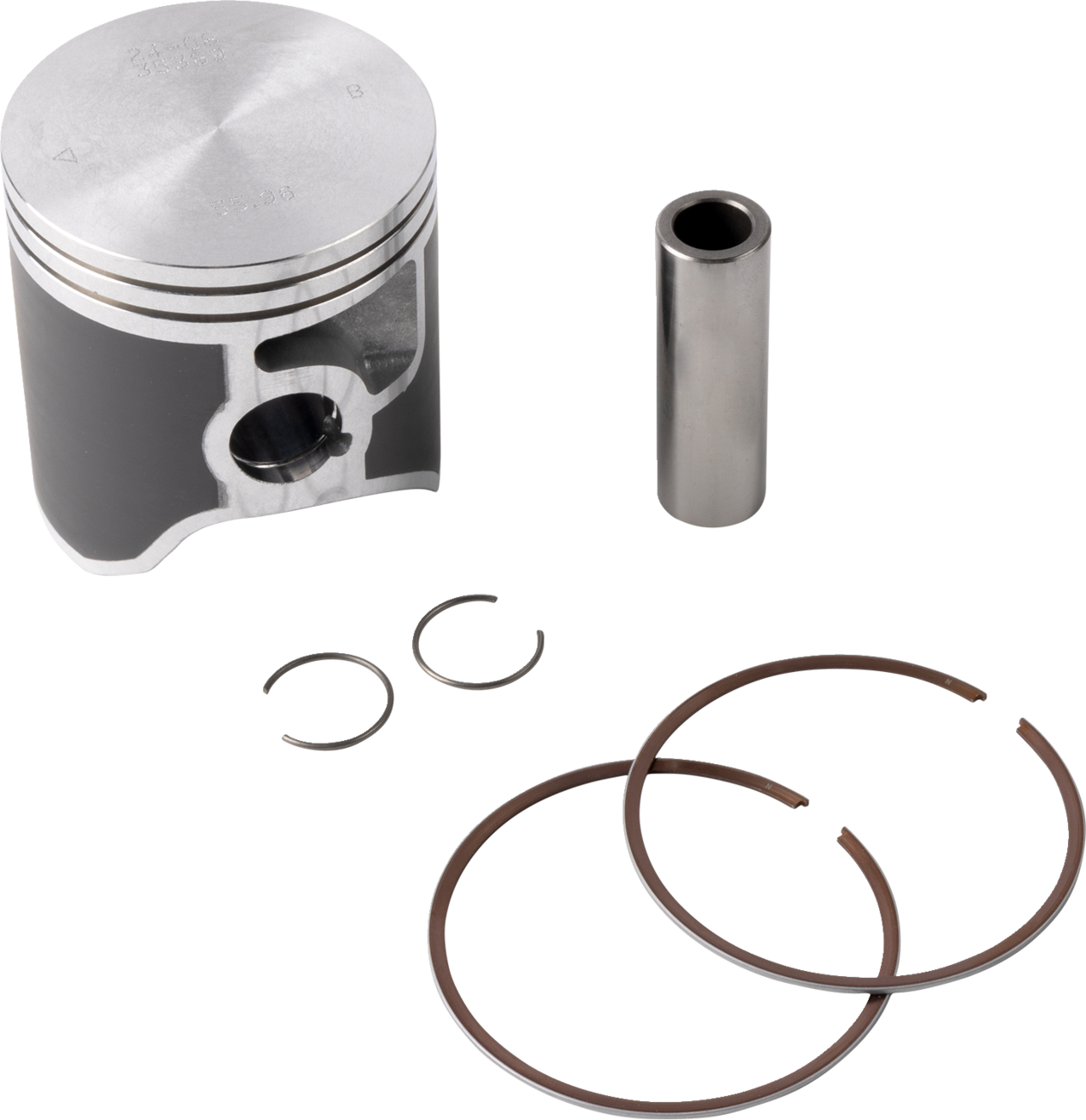 VERTEX Piston Kit Cast Replica for 2 Stroke - Piston Kit / 55.96 mm / KTM 144SX/150SX/150XC 0910-2558