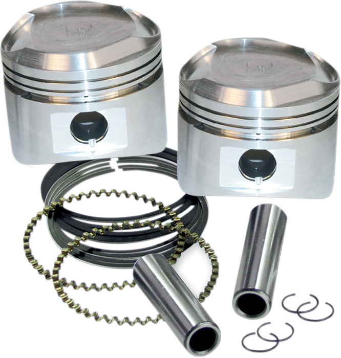 S&S CYCLE Piston Kit for Super Stock® Heads