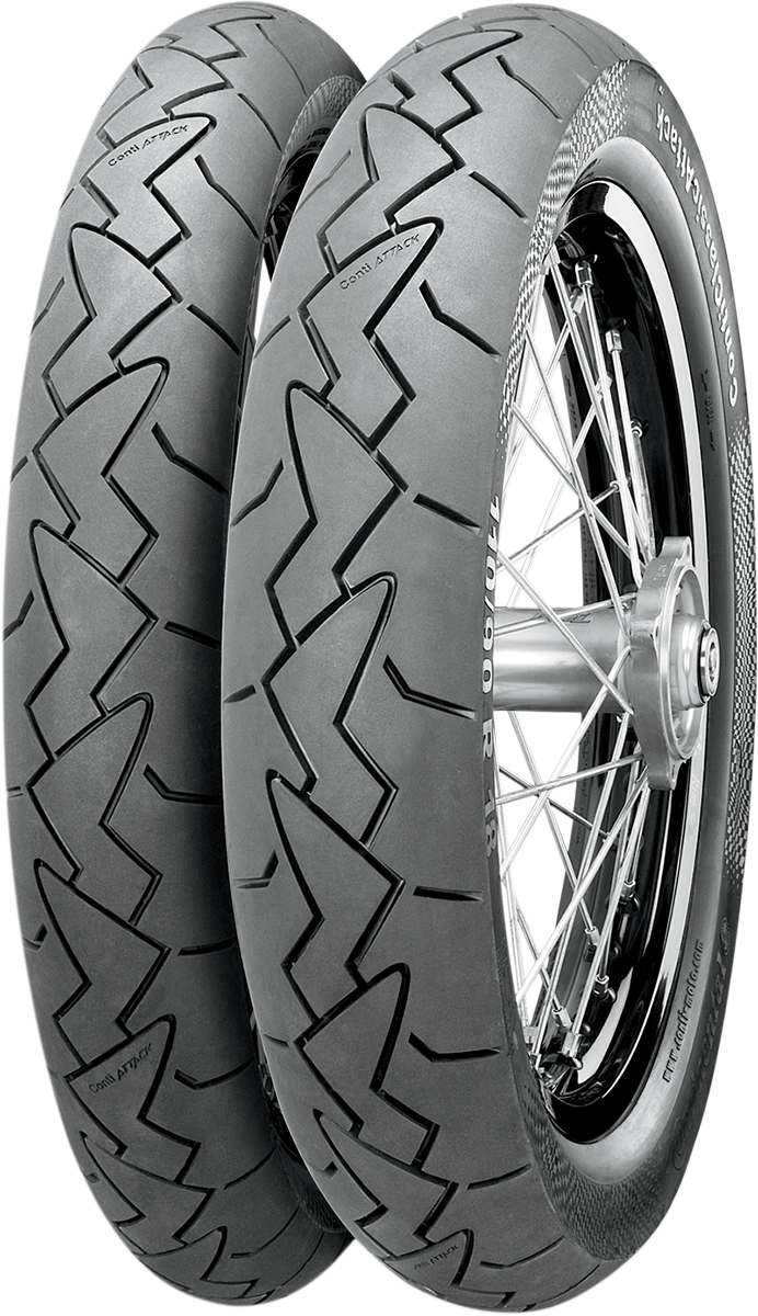 CONTINENTAL Tire - ClassicAttack / Front / 90/90R18 / 51V 0301-0569