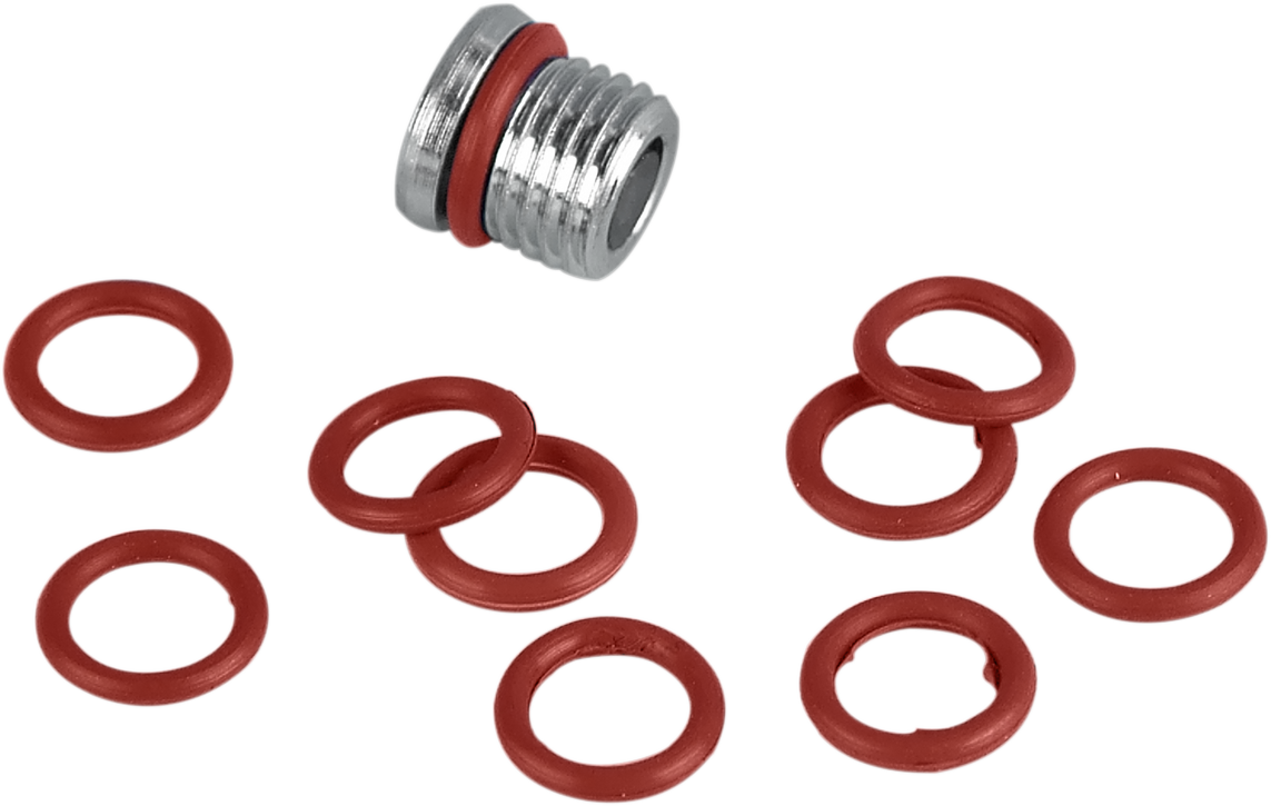 JAMES GASKET Primary Drain Plug Seal - Primary Drain Plug O-Ring 0935-0118