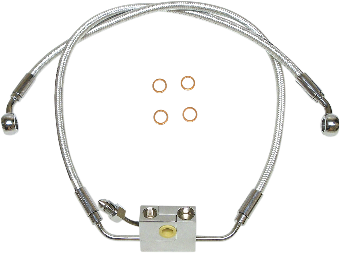 MAGNUM SHIELDING XR Upper Brake Line with Adapter