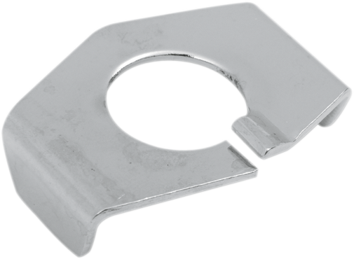 EASTERN MOTORCYCLE PARTS Axle Nut Lock Plate - Lock Plate / Axle Nut / Chrome 0222-0248