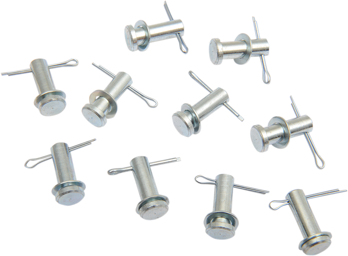 EASTERN MOTORCYCLE PARTS Brake Pedal Clevis Pin Kit - Brake Linkage Hardware 1610-0471