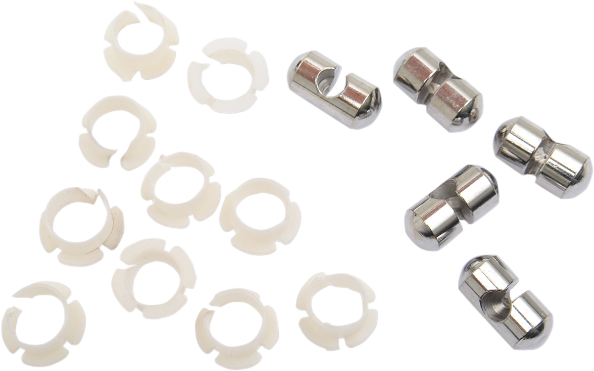 EASTERN MOTORCYCLE PARTS Clutch/Brake Cable Anchor Pin and Bushings Kit - 0612-0344