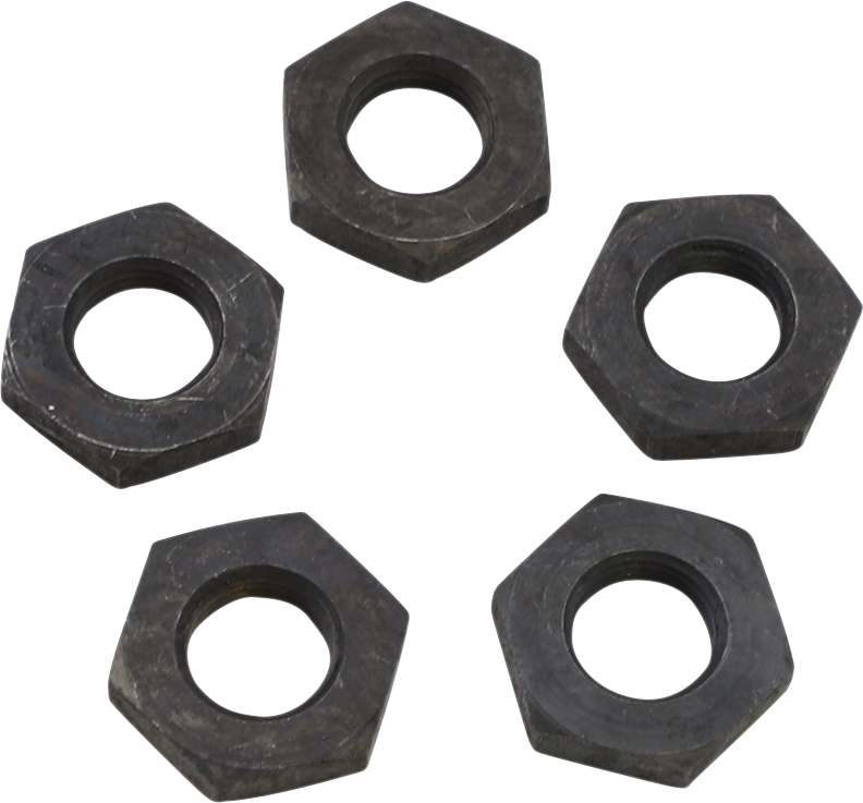 EASTERN MOTORCYCLE PARTS Kickstarter Countershaft Nuts - Nuts / Kickstarter/Countershaft / 1/2"-20 / 5 Pack DS-193153