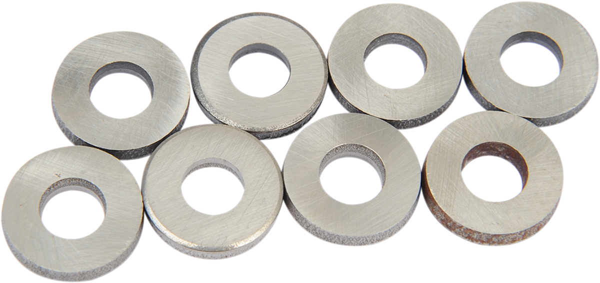 EASTERN MOTORCYCLE PARTS Steel Breather Valve Washers - Steel Breather Valve Washer Kit / Big Twin DS-194159