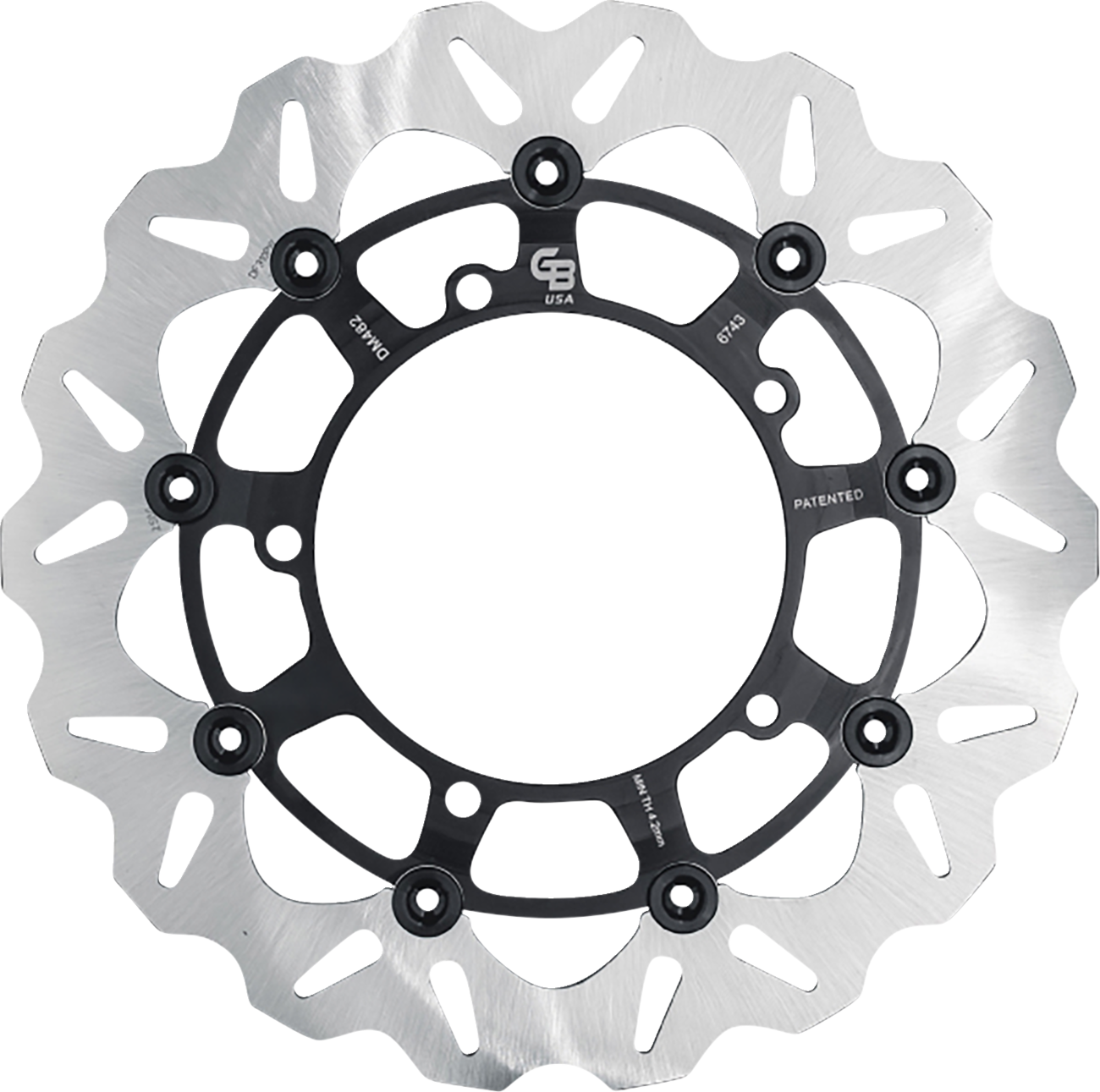 GBRAKES Floating Wave Brake Rotor