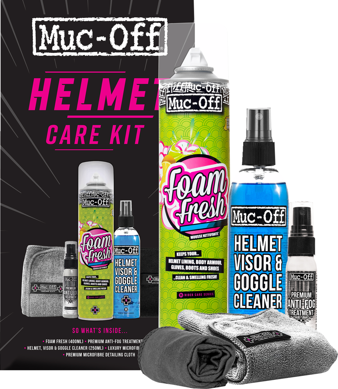 MUC-OFF USA Helmet Care Kit - 3704-0409