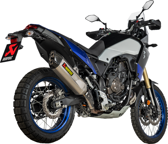 AKRAPOVIC Slip-On Line Muffler - Titanium S-Y7SO5-HGJT - Yamaha Ténéré 700 2019-2026