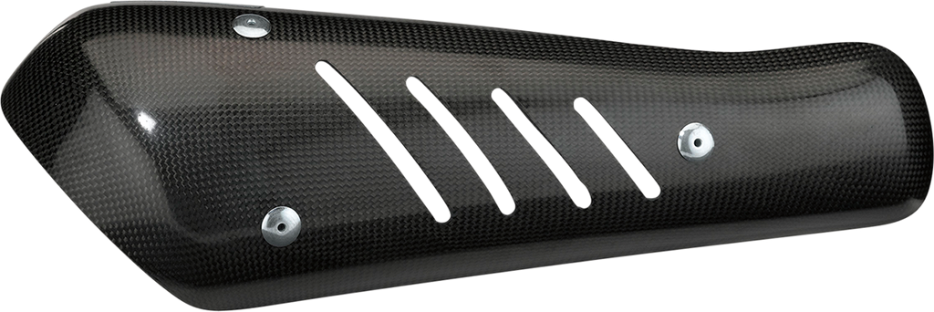 MOOSE OFFROAD Muffler Bag Heat Shield Guard - Carbon Muffler / Bag Guard 1861-1608