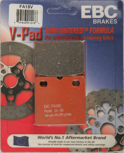 EBC Brake Pads V-Series - FA18V