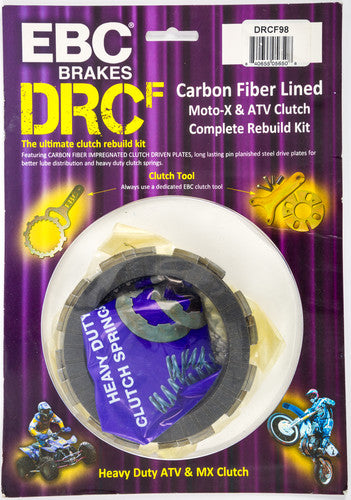 EBC Dirt Racer Carbon Fiber Clutch Kit - DRCF98