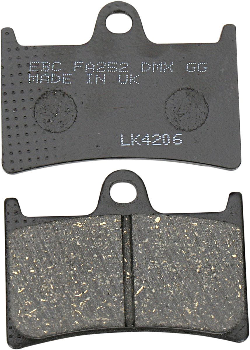 EBC Organic Base "FA" Brake Pads - Organic Brake Pads FA252