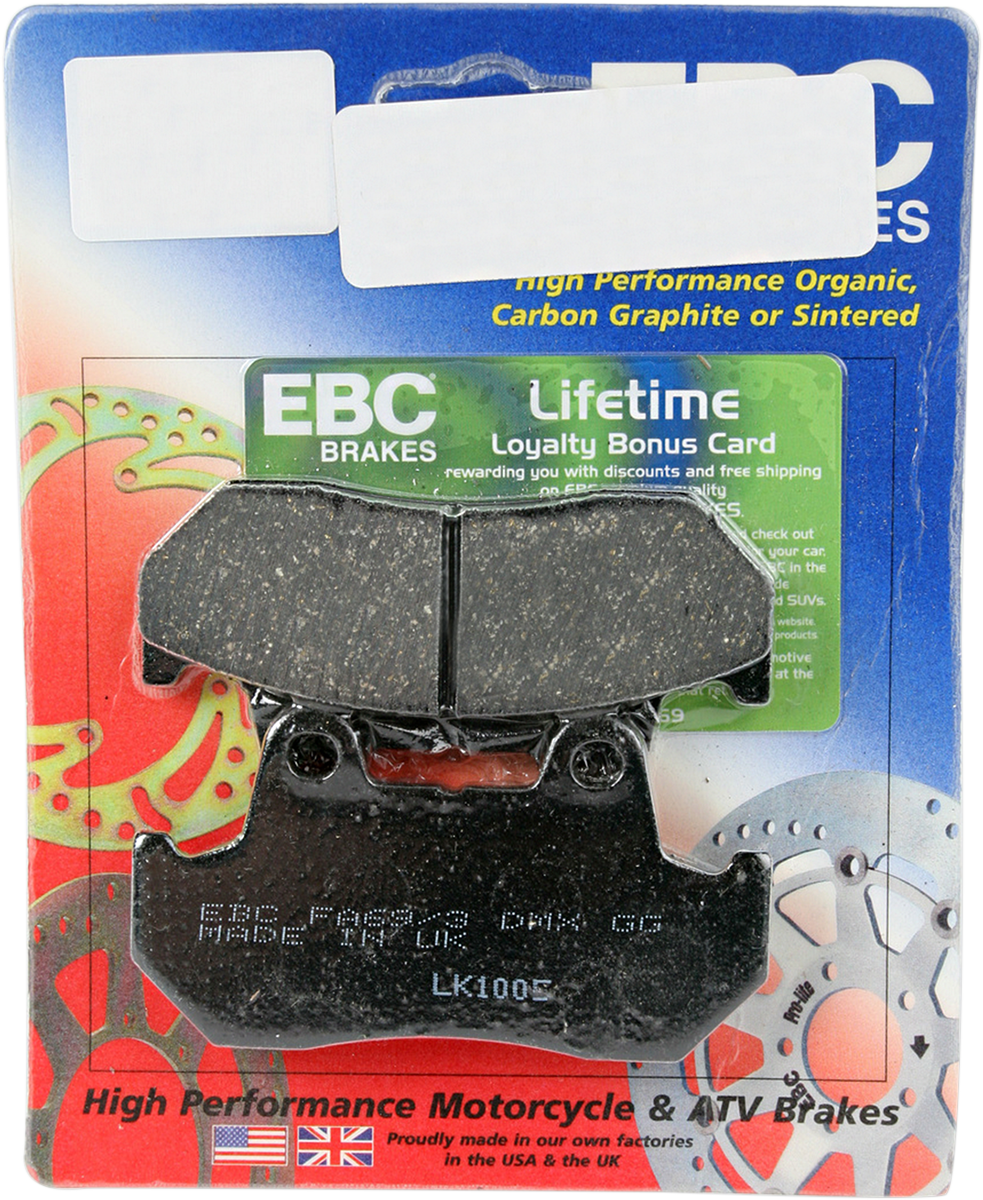 EBC Organic Base "FA" Brake Pads - Organic Brake Pads FA69/3