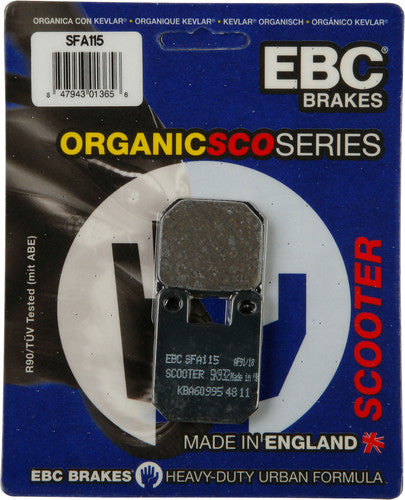 EBC Organic Brake Pads - SFA115