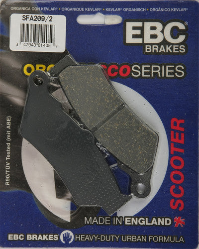 EBC Organic Brake Pads - SFA209/2