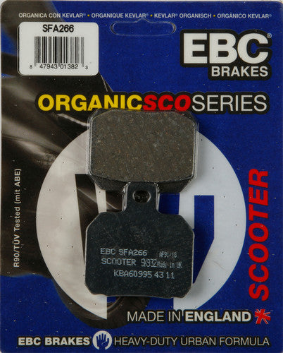 EBC Organic Brake Pads - SFA266
