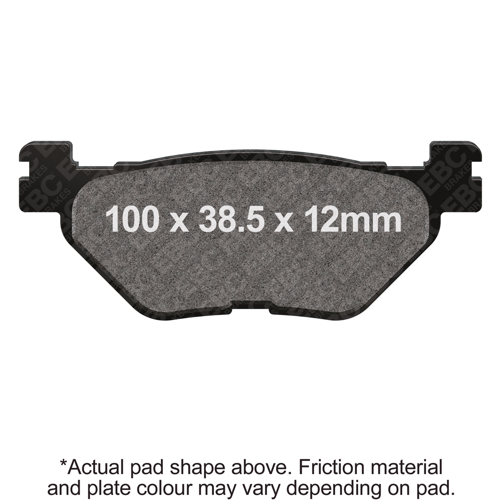EBC Organic Brake Pads - SFA319