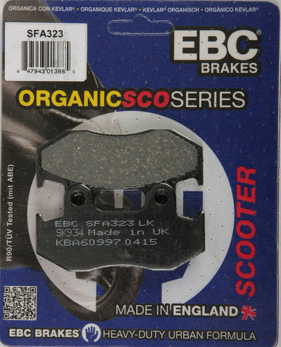 EBC Organic Brake Pads - SFA323