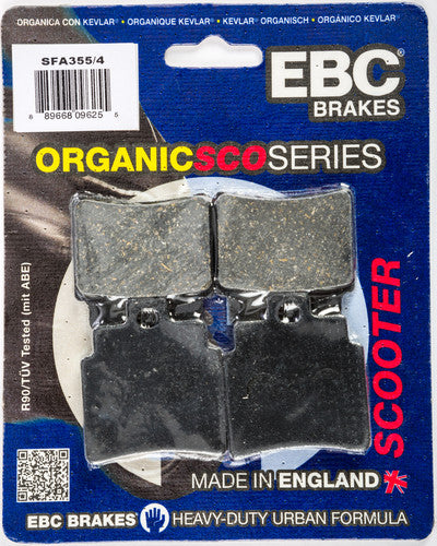 EBC Organic Brake Pads - SFA355/4