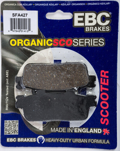 EBC Organic Brake Pads - SFA427