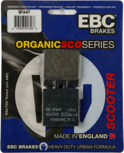 EBC Organic Brake Pads - SFA47