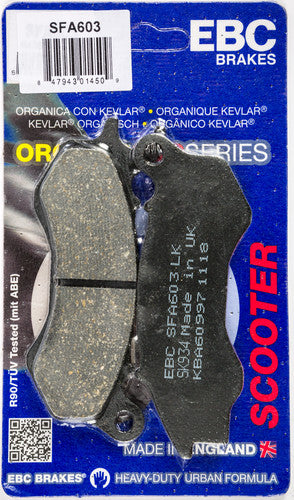 EBC Organic Brake Pads - SFA603