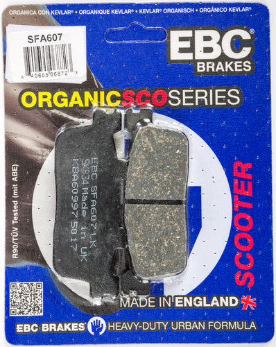 EBC Organic Brake Pads - SFA607