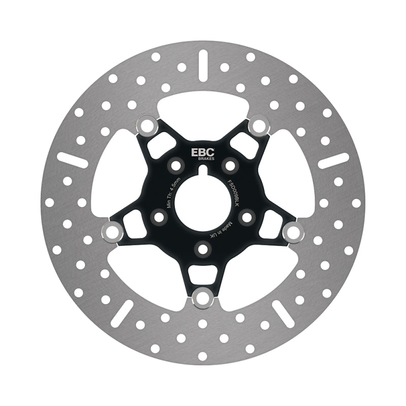 EBC Powersports EBC 1984-1986 Harley-Davidson Dyna FX/FXE/FXS Front Black Chrome Rotor - FSD009BLK