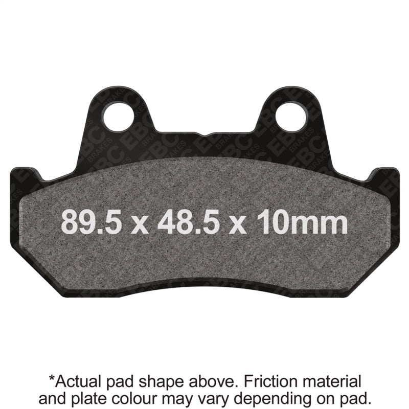EBC Powersports EBC 1986-1987 Honda CN 250 Helix Front Left/Right FA-SFA-X Brake Pads - FA69