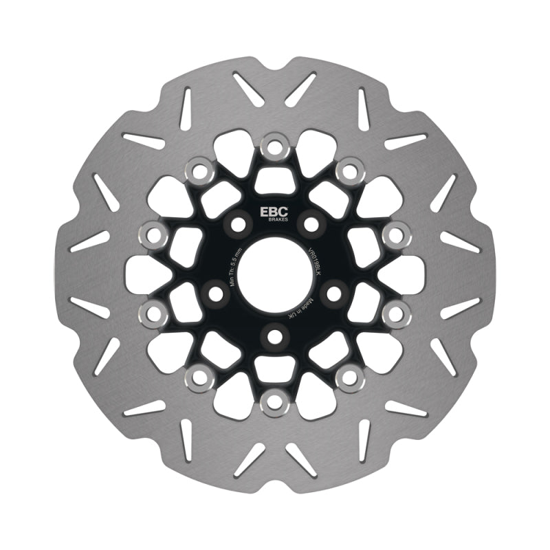 EBC Powersports EBC 1987-1999 Harley-Davidson Softail FXST/B/C/S/FLST/C/F/S/N Rear Black Vee Rotor - VR019BLK