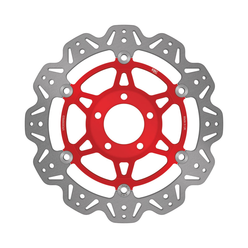 EBC Powersports EBC 1991-1993 Suzuki GSF 400 Bandit Front Left/Right Vee Floating Red Rotor - VR3006RED