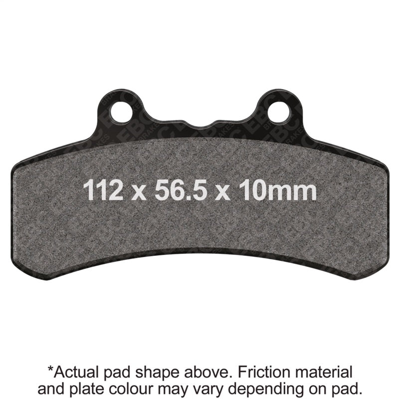 EBC Powersports EBC 1994-1997 Buell M2 Cyclone (w/Disc Countersunk Bolt Holes) Front Left FA-SFA-X Brake Pads - FA210
