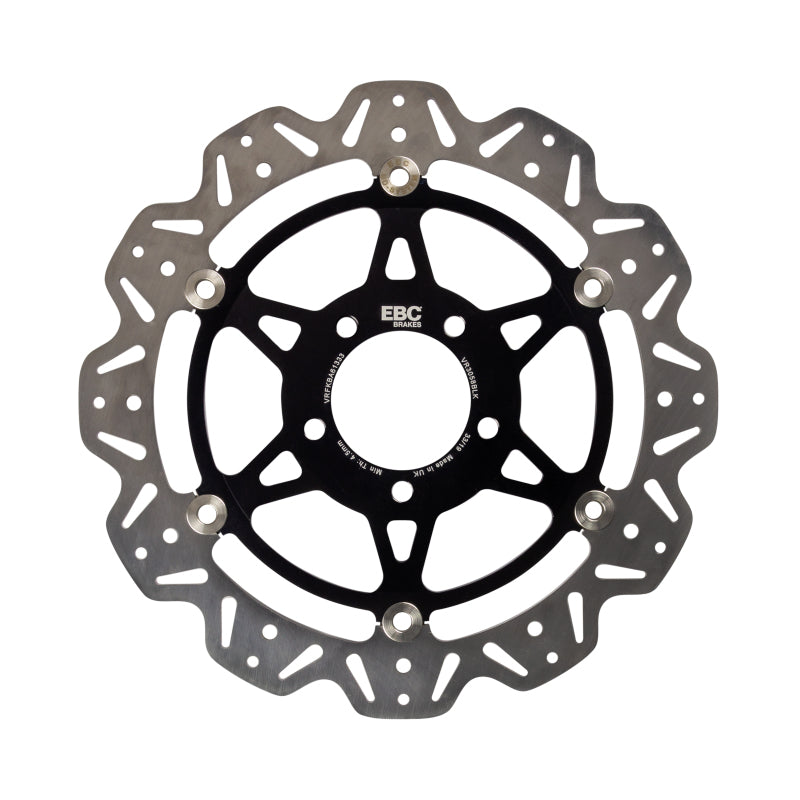 EBC Powersports EBC 1997-2003 Suzuki GSX-R 600 Front Left/Right Vee Floating Black Rotor - VR3058BLK