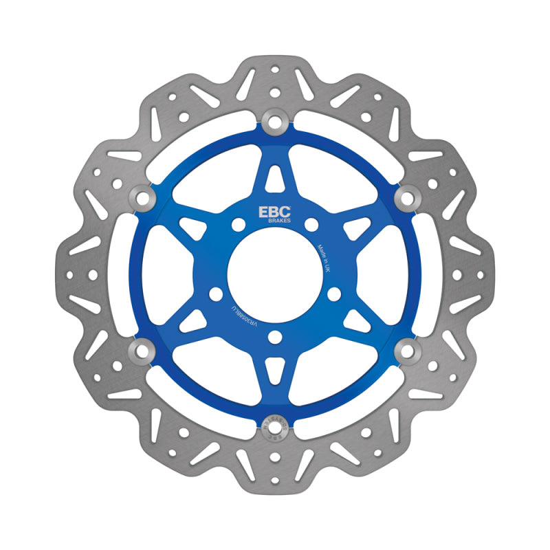 EBC Powersports EBC 1997-2003 Suzuki GSX-R 600 Front Left/Right Vee Floating Blue Rotor - VR3058BLU