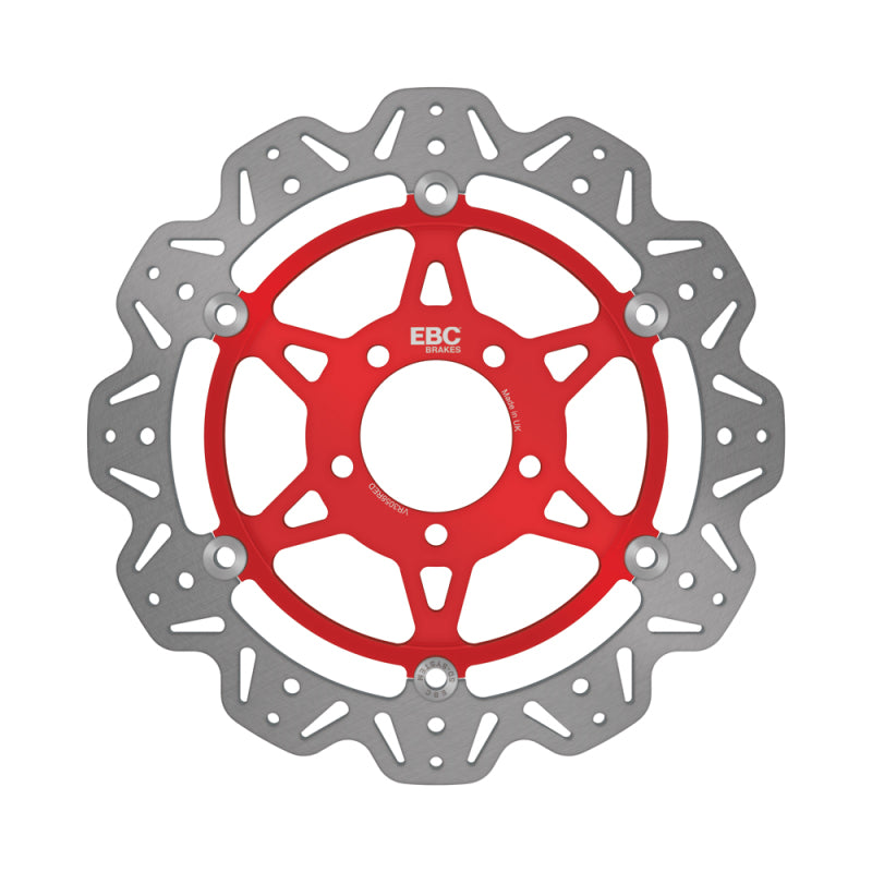 EBC Powersports EBC 1997-2003 Suzuki GSX-R 600 Front Left/Right Vee Floating Red Rotor - VR3058RED