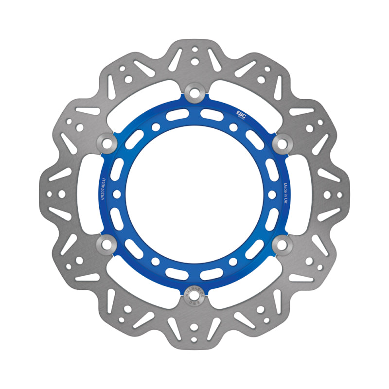 EBC Powersports EBC 1997-2007 Yamaha YZF 600 R Thundercat Front Left/Right Vee Floating Blue Rotor - VR2074BLU