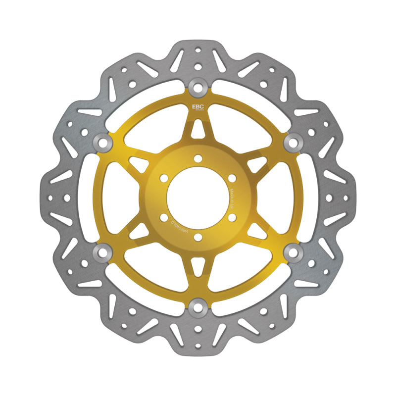 EBC Powersports EBC 2000-2002 Ducati Monster 400 Single Disc Front Left/Right Vee Floating Gold Rotor - VR614GLD