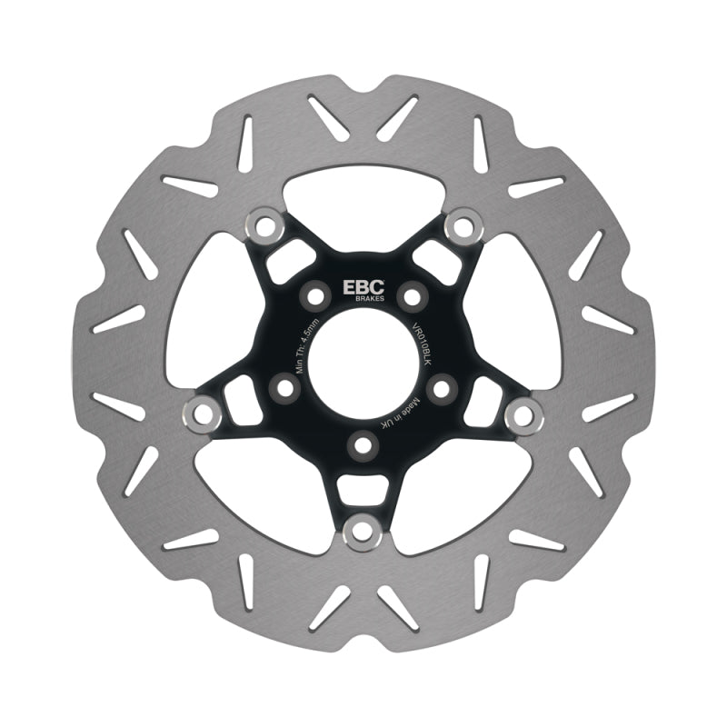 EBC Powersports EBC 2000-2003 Harley-Davidson Sportster XLH 883 Front Left/Right Vee Floating Black Rotor - VR010BLK