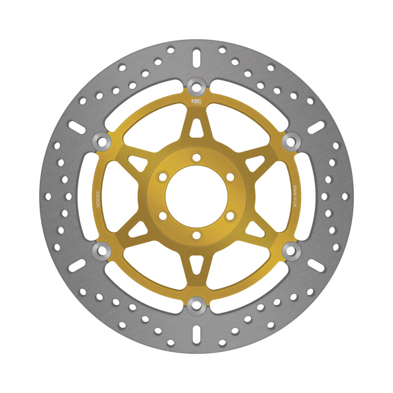 EBC Powersports EBC 2000 Ducati 748 R 2 Pad Caliper Front Left/Right Standard Brake Rotor - MD636X