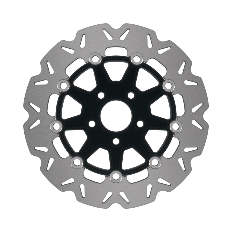 EBC Powersports EBC 2000 Victory Sport Cruiser Front Left/Right Vee Floating Black Rotor - VR727BLK