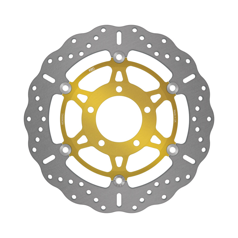 EBC Powersports EBC 2001-2004 Triumph Hinckley Daytona 955i (w/5 Bolt Single Side Arm) Front Left/Right Contour Rotor - MD669XC