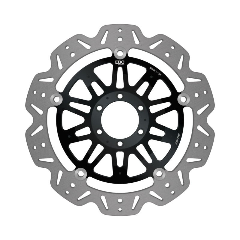 EBC Powersports EBC 2002 Ducati Monster S4 Foggy 916cc Front Left/Right Vee Floating Black Rotor - VR624BLK