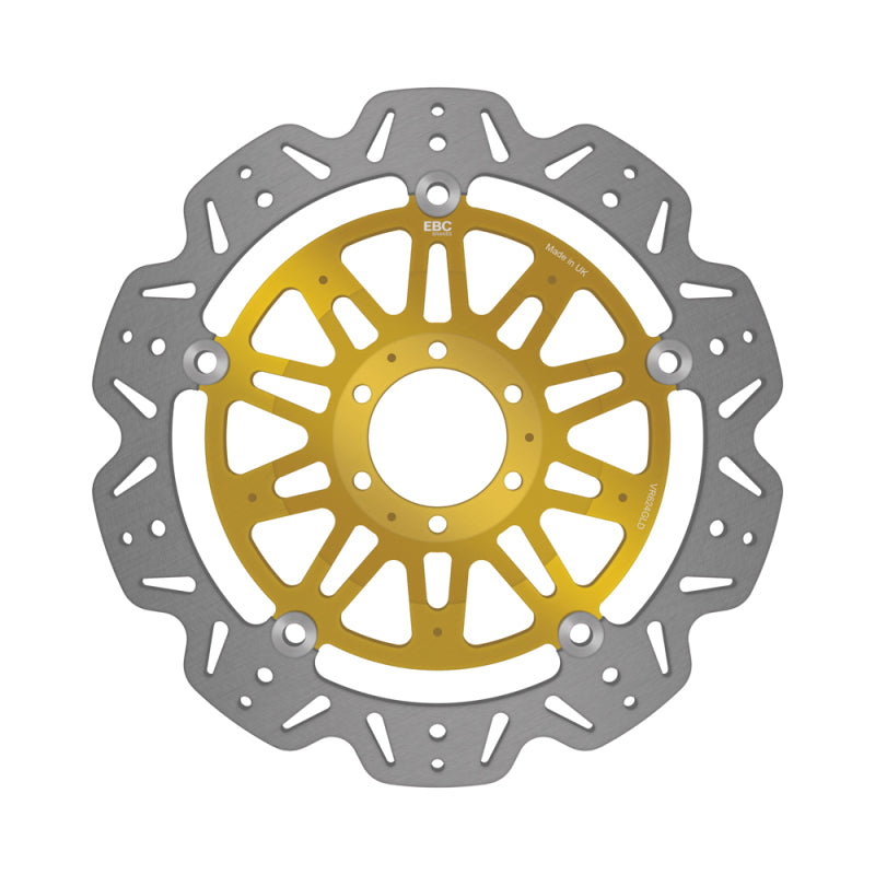 EBC Powersports EBC 2002 Ducati Monster S4 Foggy 916cc Front Left/Right Vee Floating Gold Rotor - VR624GLD