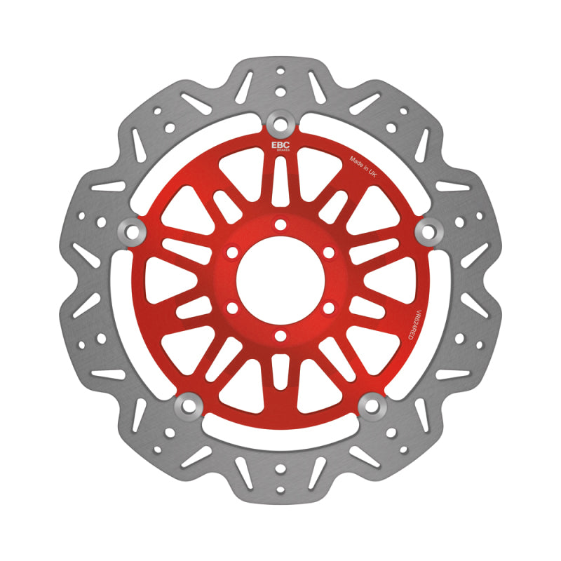 EBC Powersports EBC 2002 Ducati Monster S4 Foggy 916cc Front Left/Right Vee Floating Red Rotor - VR624RED