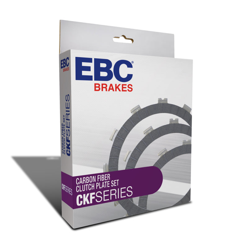 EBC Powersports EBC 2002 Yamaha BT 1100 Bulldog (1100cc) CKF Carbon Fiber Lined Race Clutch Plate Sets - CKF2274