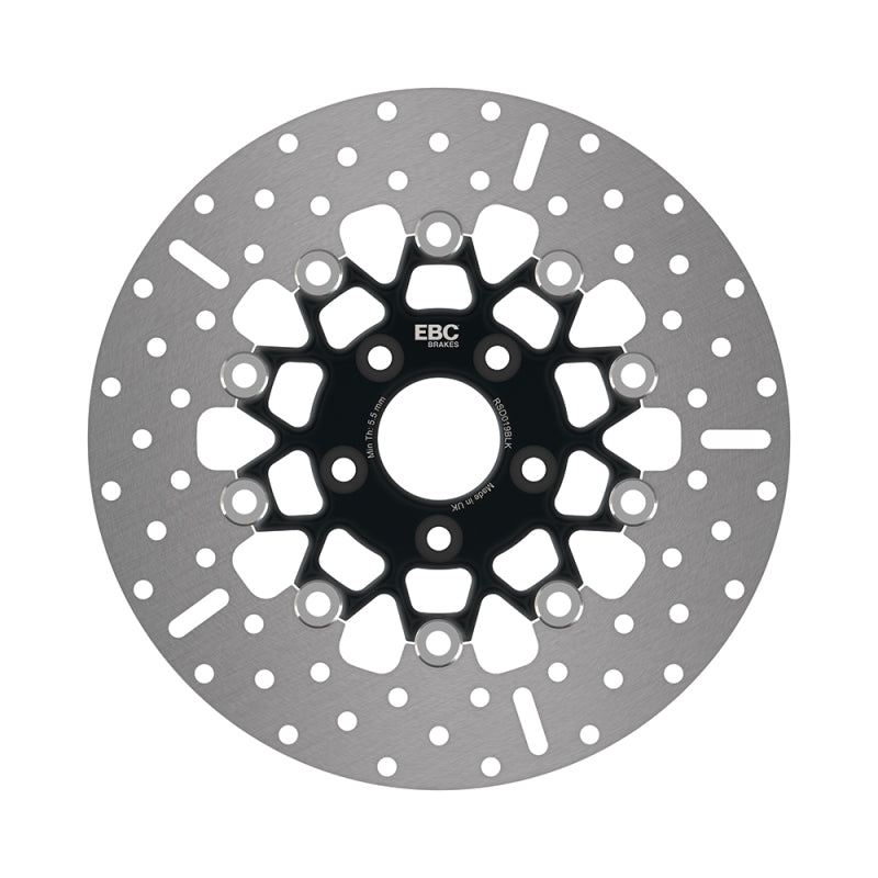EBC Powersports EBC 2004-2006 Harley-Davidson Sportster XL 883 Hugger Rear Black Chrome Rotor - RSD019BLK